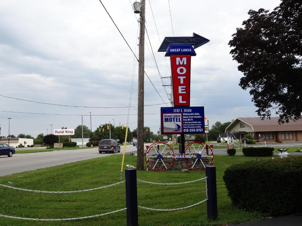 Great Lakes Motel Fremont Dış mekan fotoğraf