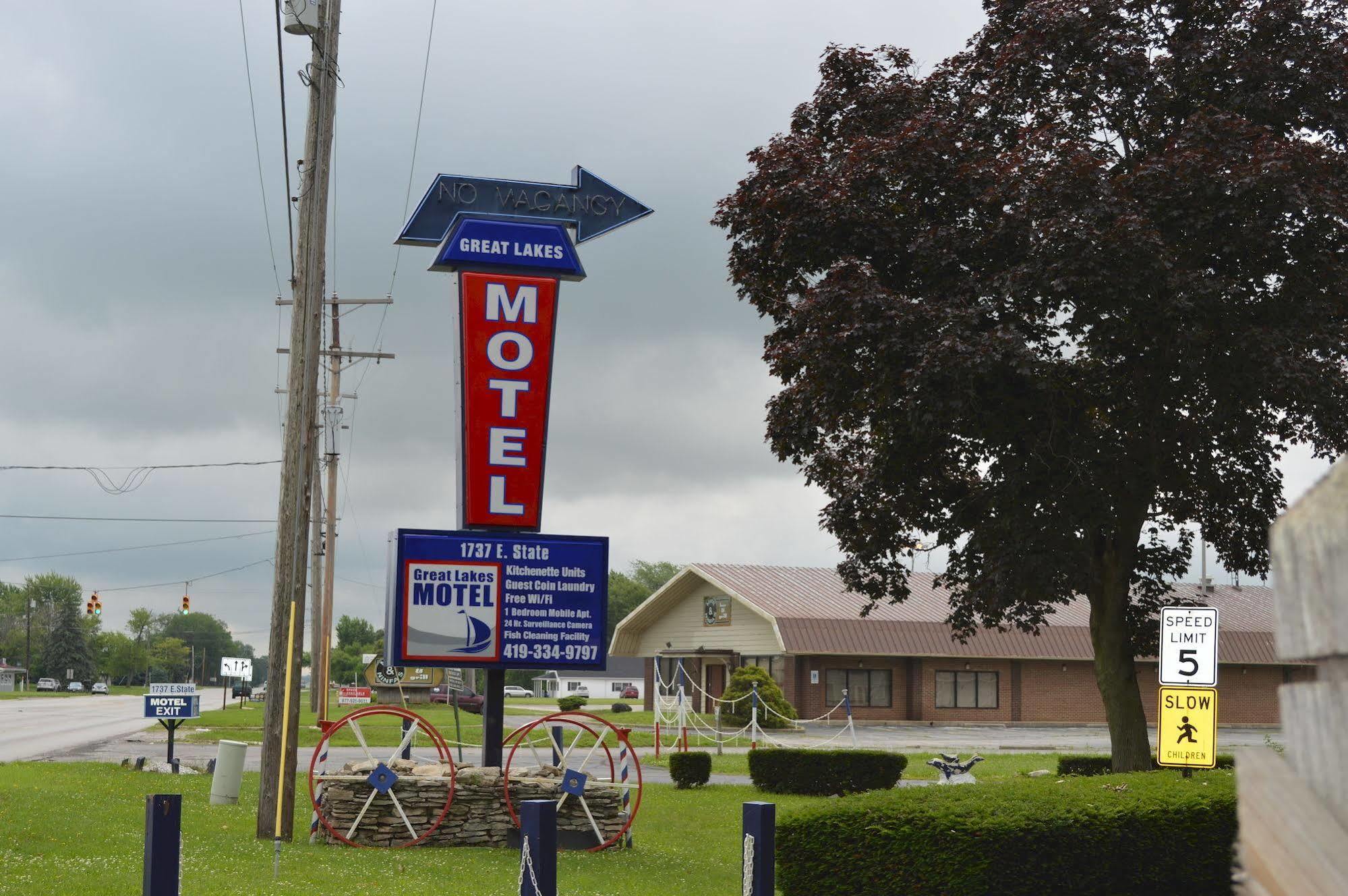 Great Lakes Motel Fremont Dış mekan fotoğraf