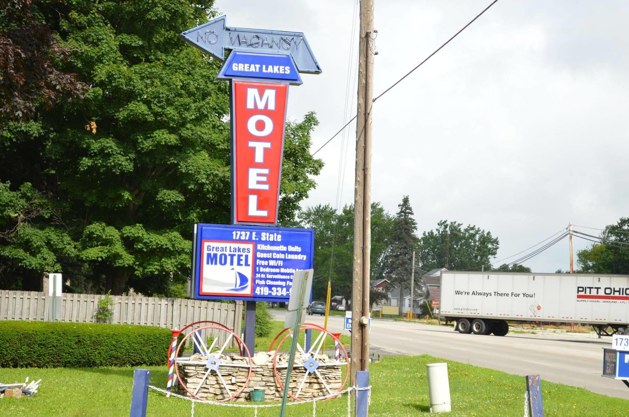 Great Lakes Motel Fremont Dış mekan fotoğraf